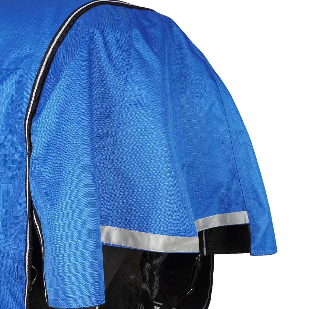 EQUITHÈME Tappeto da Esterno 1200D 0g Aisance High Neck Royal Blue