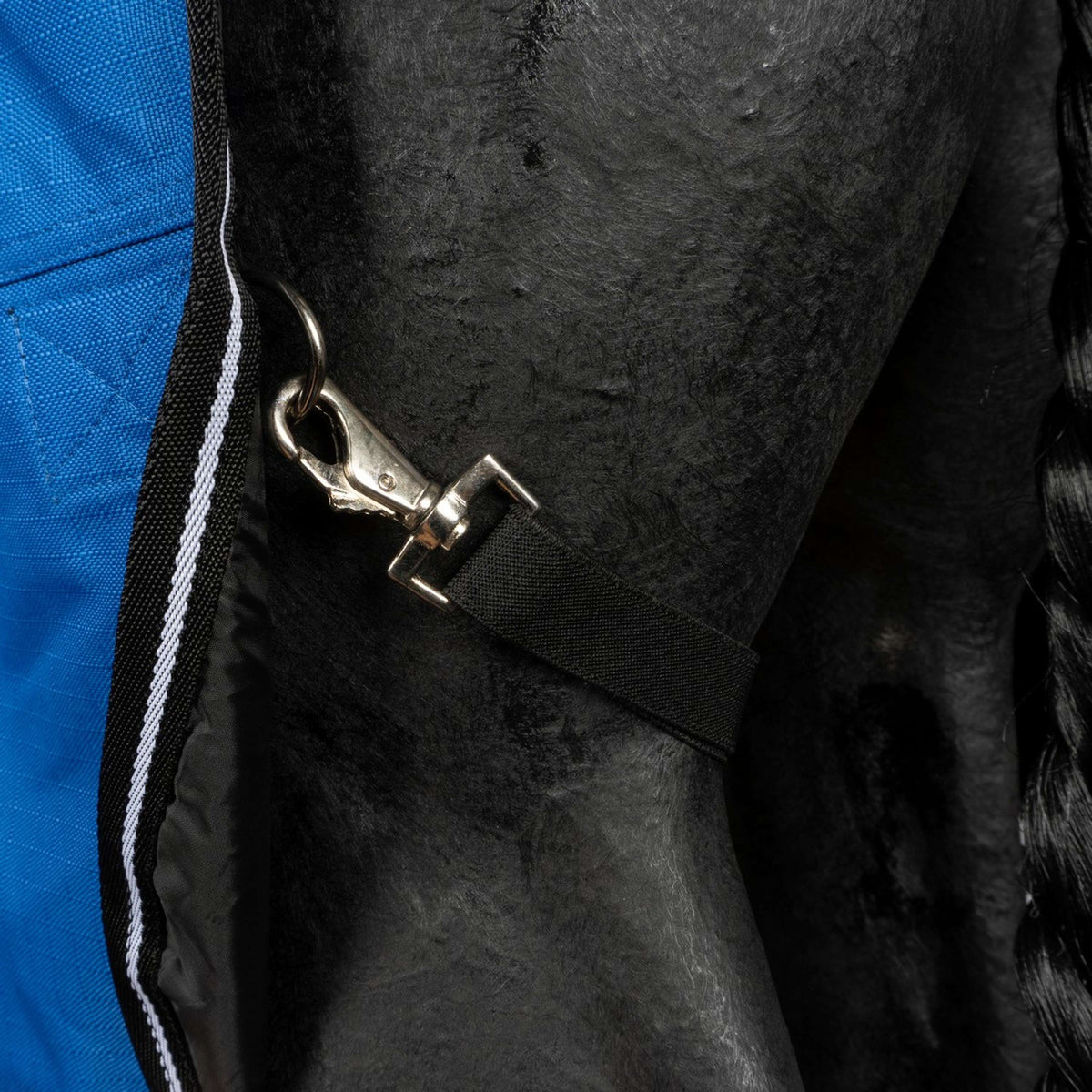 EQUITHÈME Tappeto da Esterno 1200D 150g Aisance High Neck Royal Blue