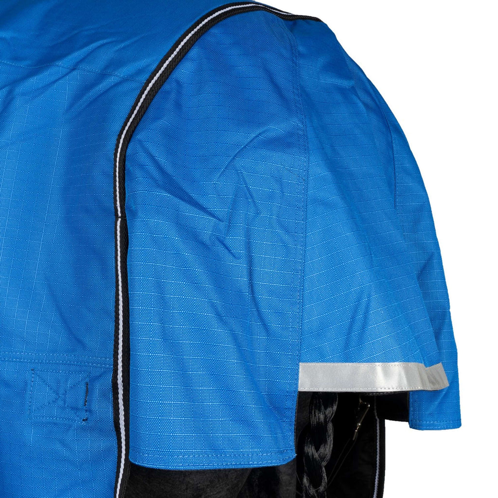 EQUITHÈME Tappeto da Esterno 1200D 50g Aisance High Neck Royal Blue