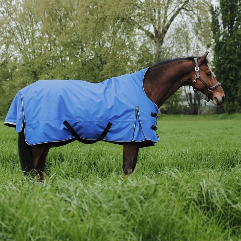 EQUITHÈME Tappeto da Esterno 1200D 0g Aisance High Neck Royal Blue
