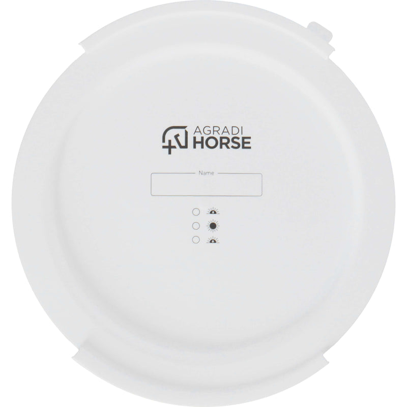 Agradi Horse Coperchio Bianco