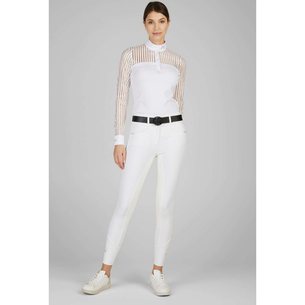 Pikeur Calzoni Laure Highwaist Bianco