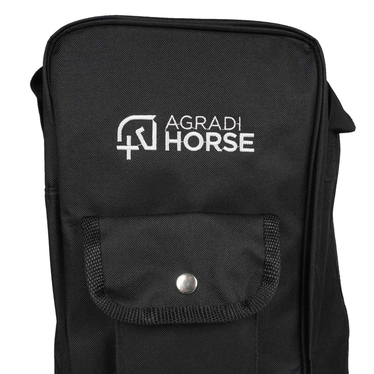 Agradi Horse Borsa per Stivali Nero