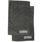 Agradi Horse Asciugamano Microfibre per Paar Grigio
