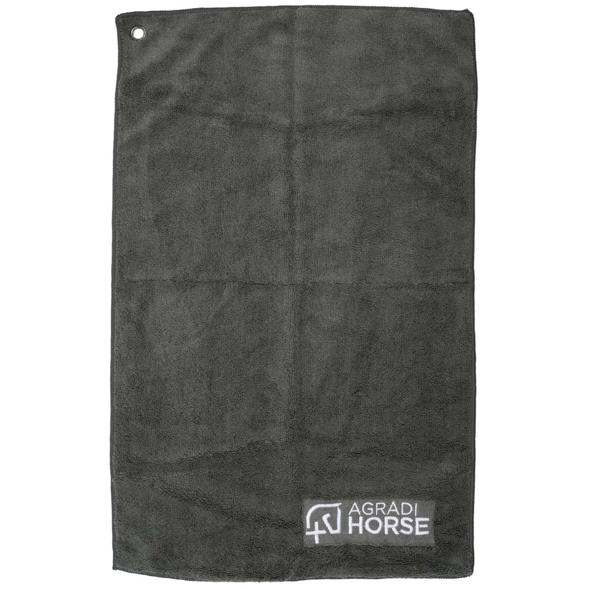 Agradi Horse Asciugamano Microfibre per Paar Grigio