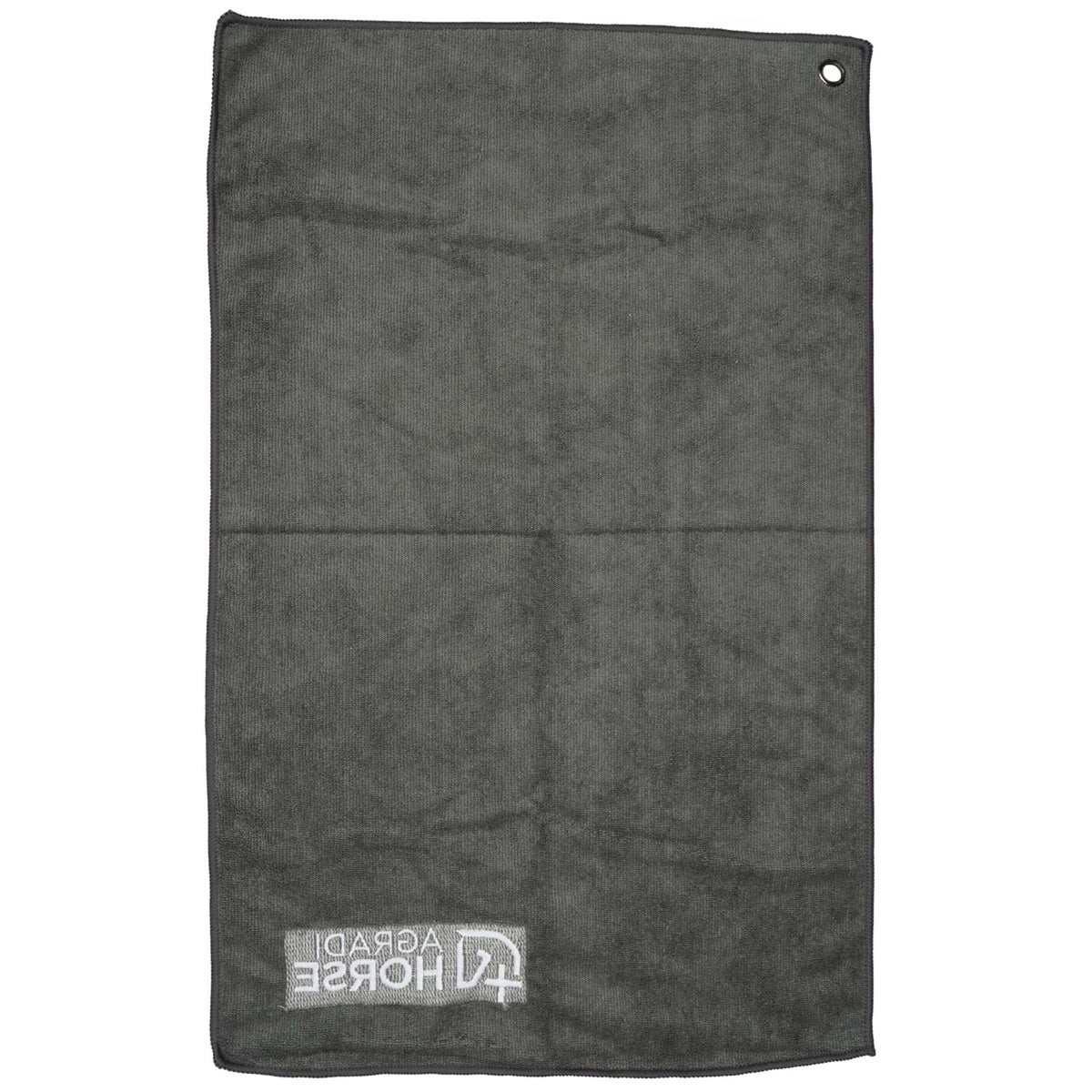Agradi Horse Asciugamano Microfibre per Paar Grigio