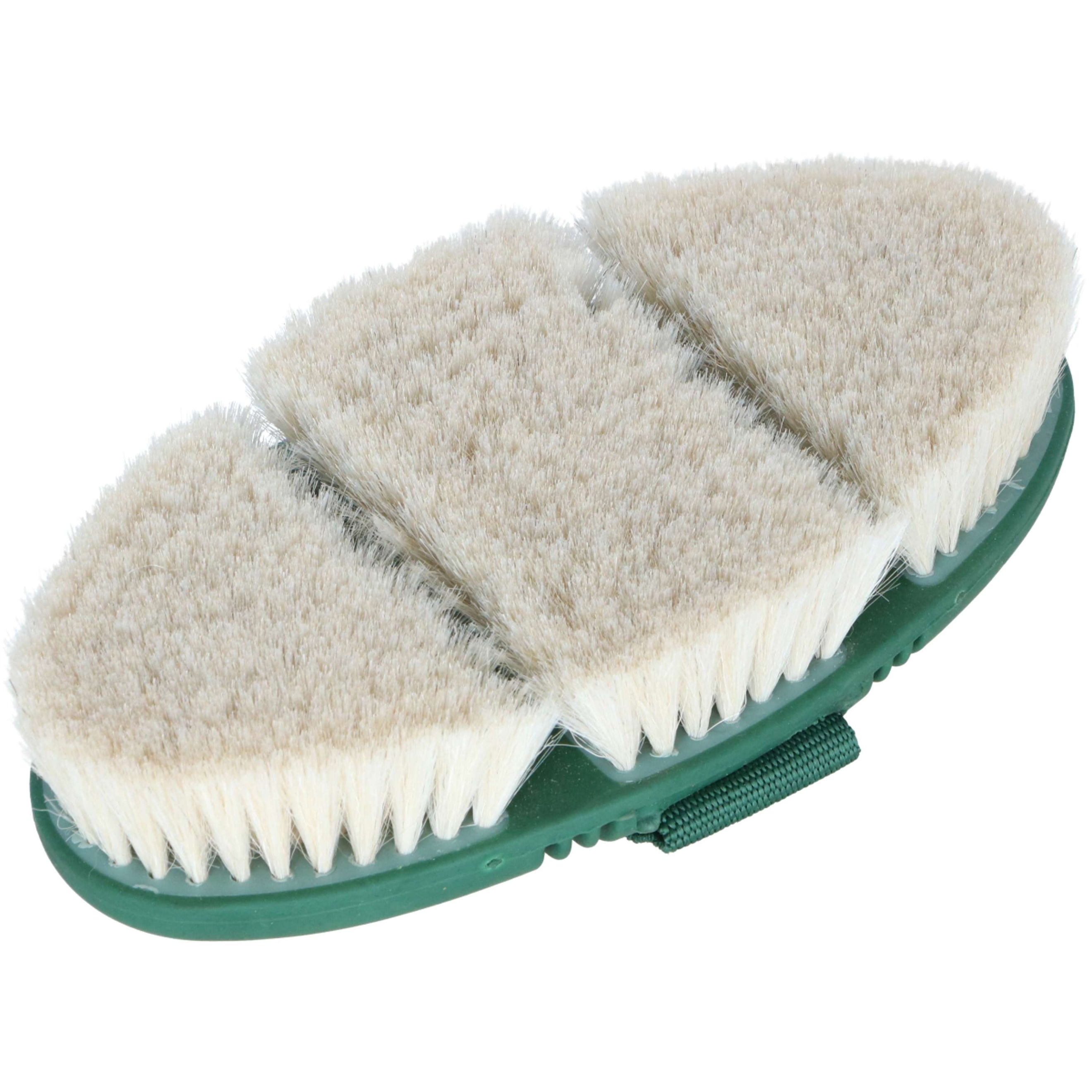 Agradi Horse Spazzola Morbida Flex Pelo di Capra Fir Green Agradi Horse Spazzola Morbida Flex Pelo di Capra Fir Green