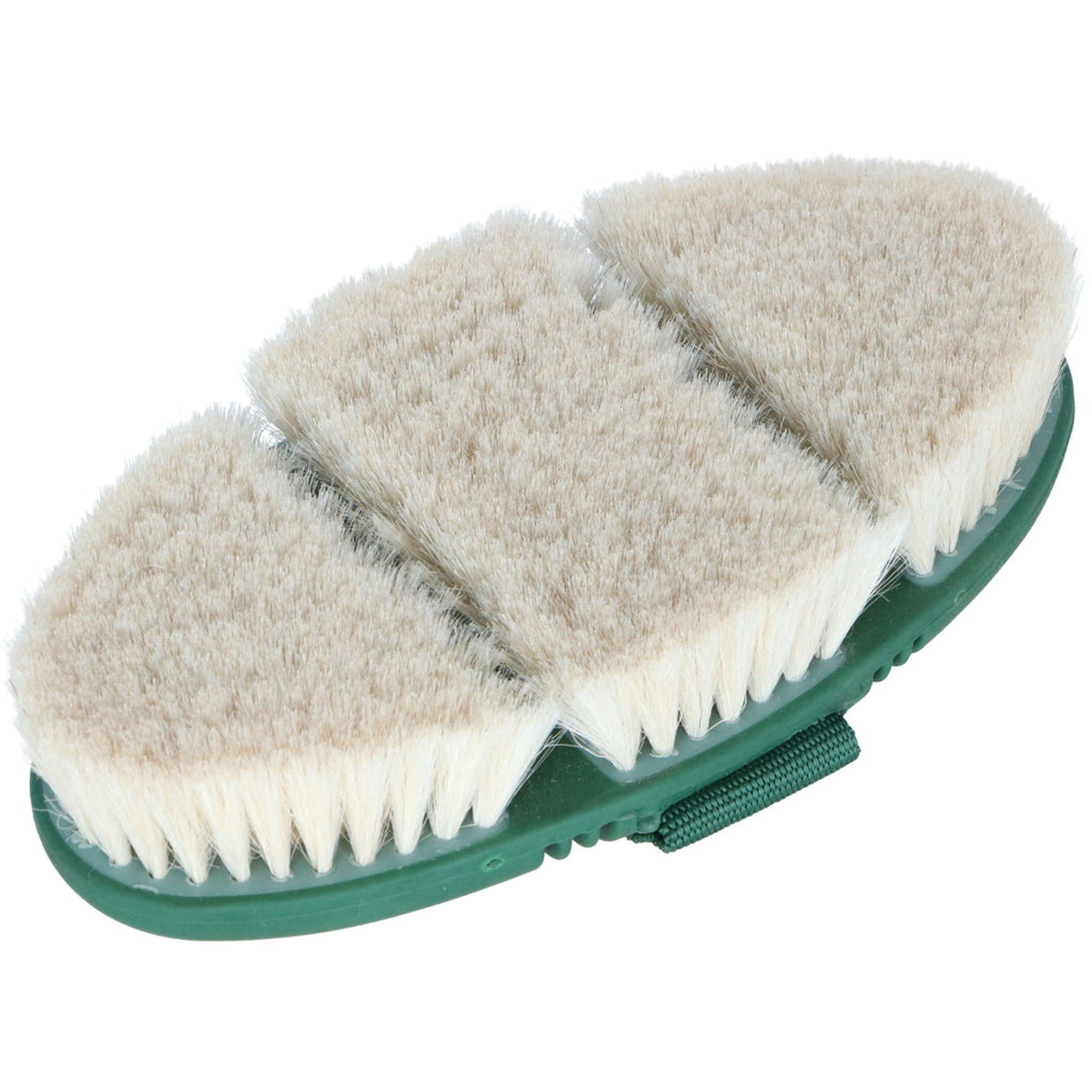 Agradi Horse Spazzola Morbida Flex Pelo di Capra Fir Green