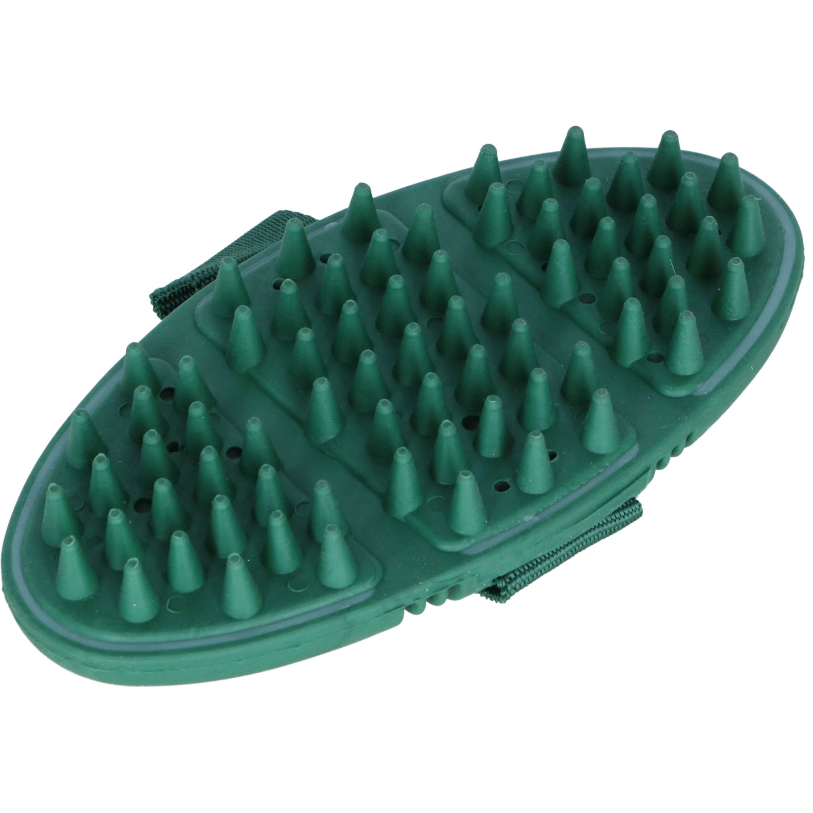 Agradi Horse Spazzola da Massaggio Flex Fir Green Agradi Horse Spazzola da Massaggio Flex Fir Green