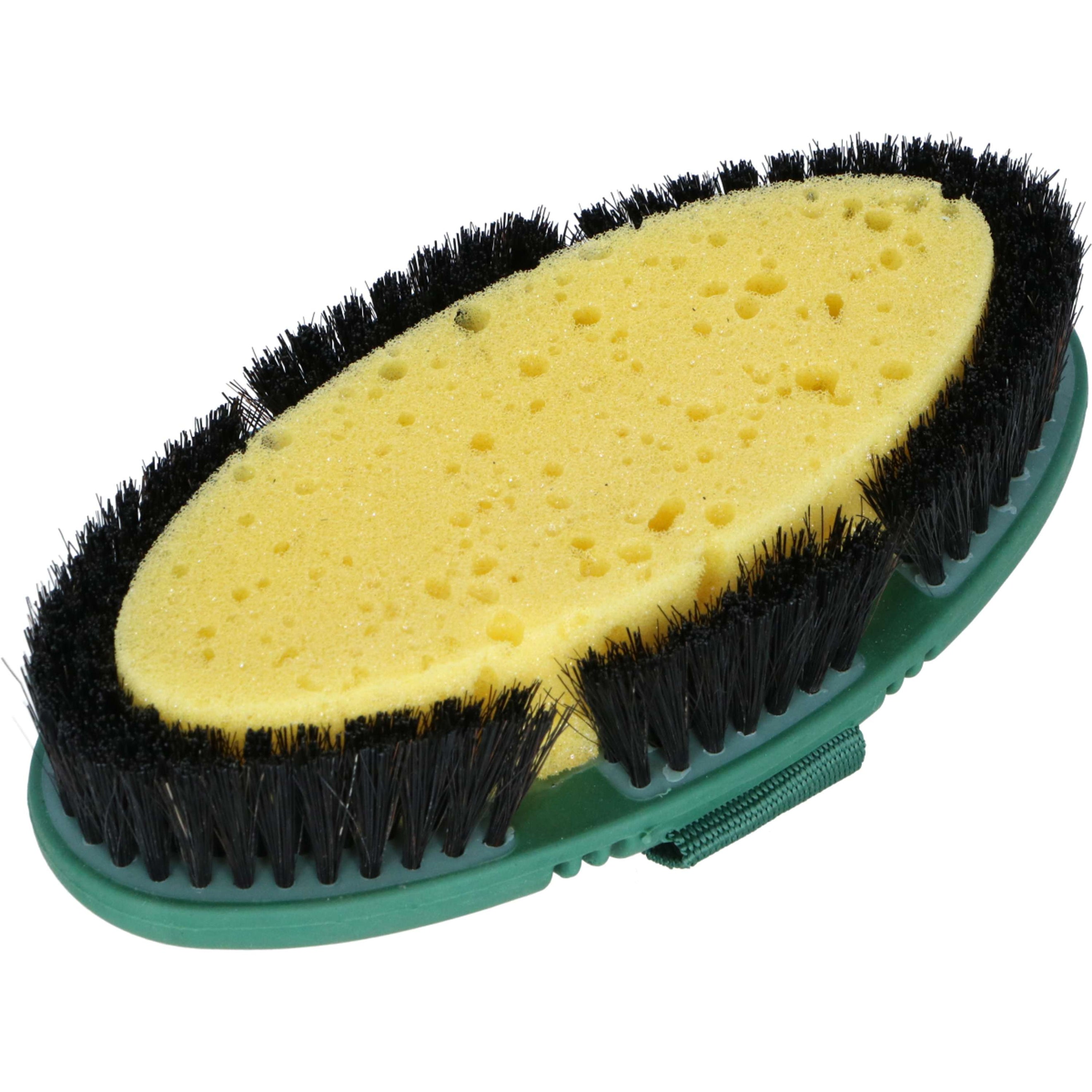 Agradi Horse Spazzola per Lavaggio Flex Fir Green