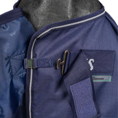 Agradi by Bucas Ritorno dell'affluenza alle urne Equi-Soft Pad Blu marino/Argento