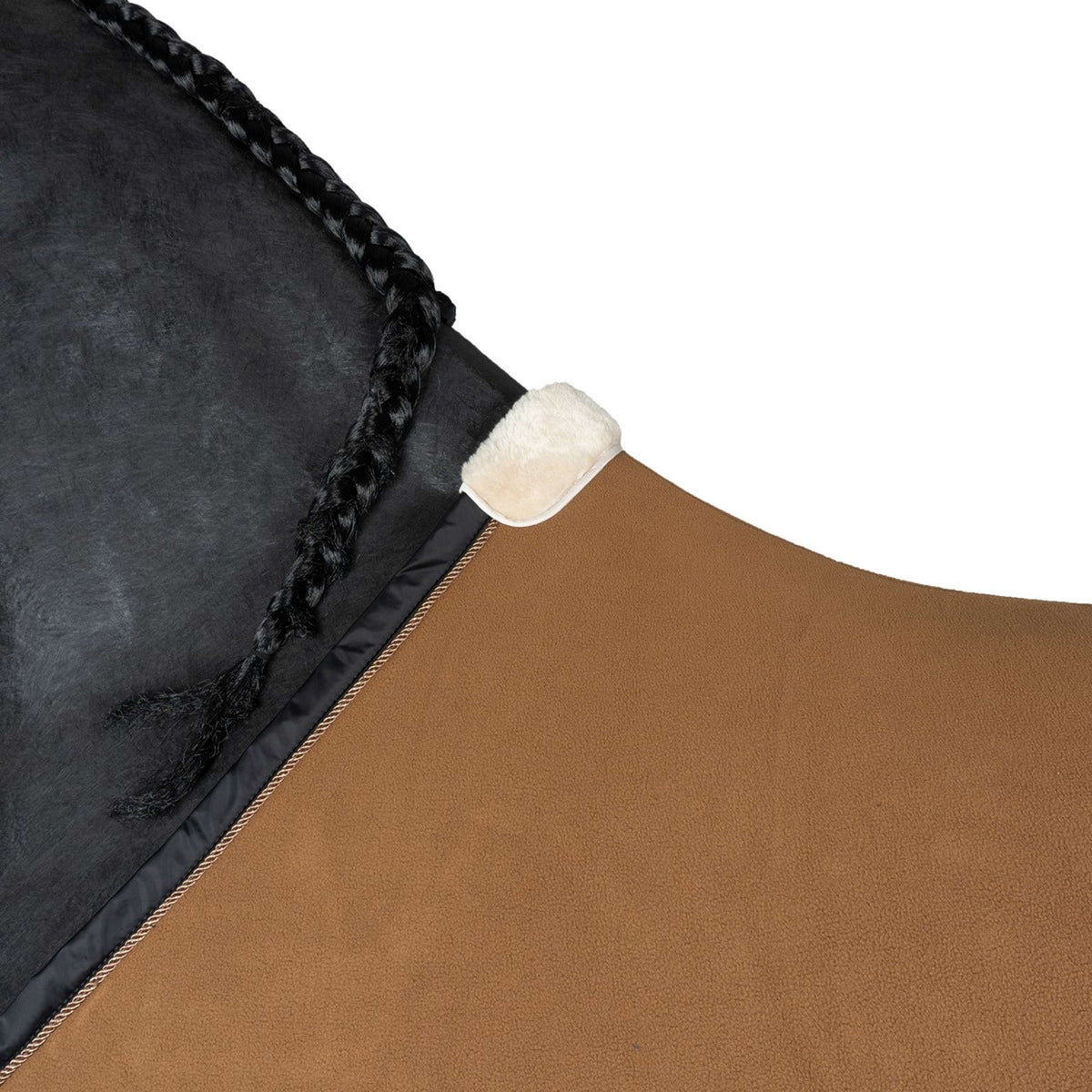 Eskadron Coperta antisudore Heritage Fleece Check Almond