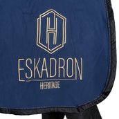 Eskadron Coperta antisudore Heritage Fleece Check True Blue