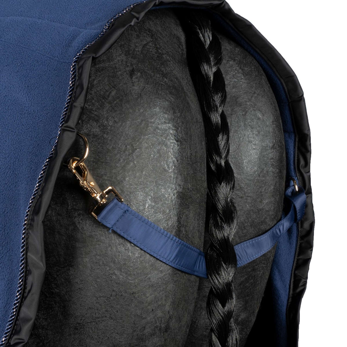 Eskadron Coperta antisudore Heritage Fleece Check True Blue