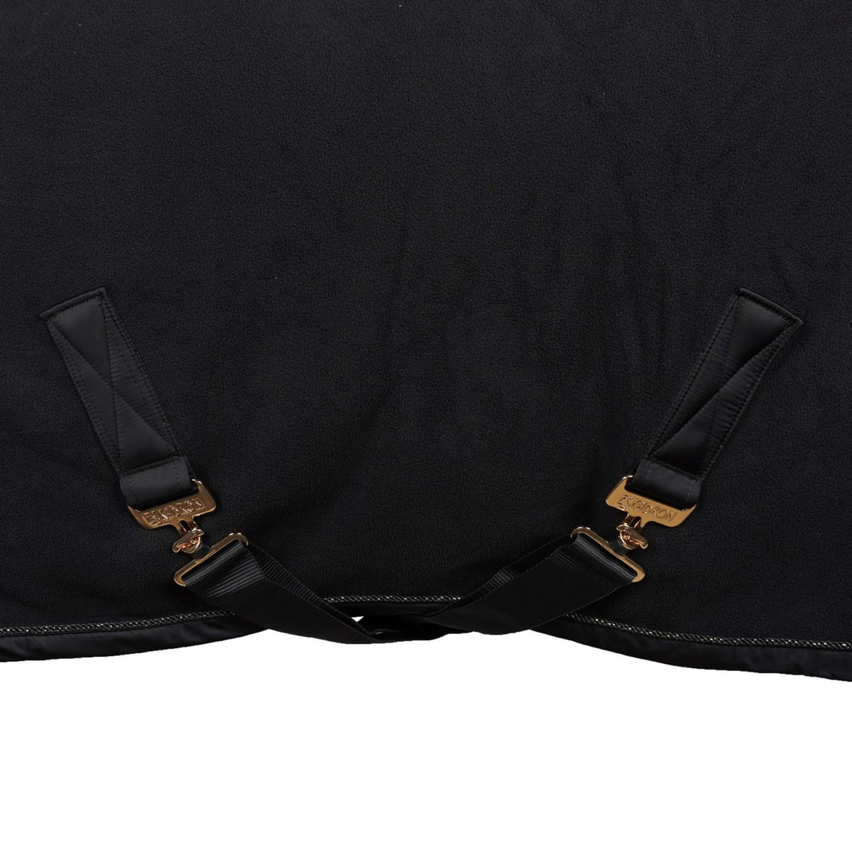 Eskadron Coperta antisudore Heritage Fleece Check Nero