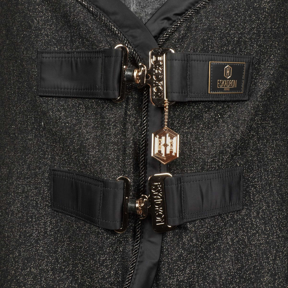 Eskadron Coperta antisudore Heritage Jersey Sparkle Shetty Nero