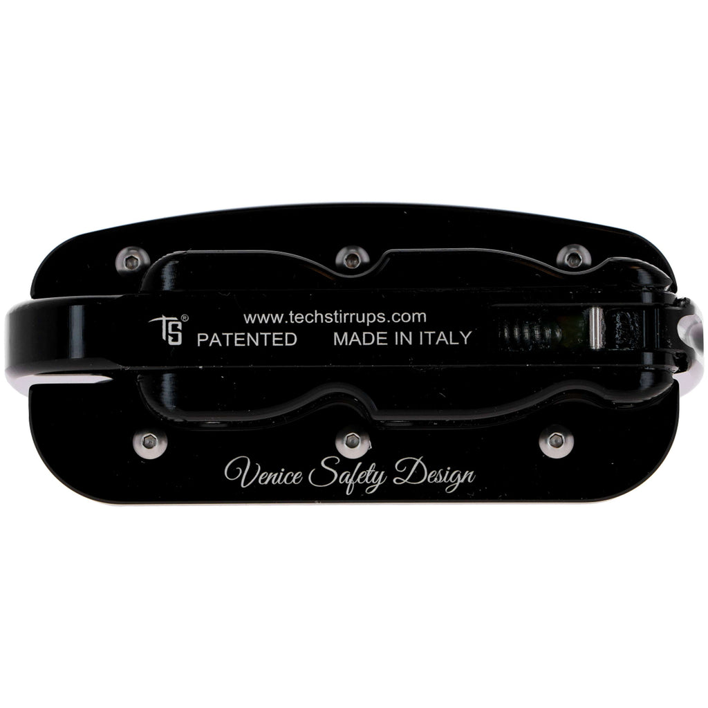 Tech Stirrups Staffe Venice Plus Swarovski Nero