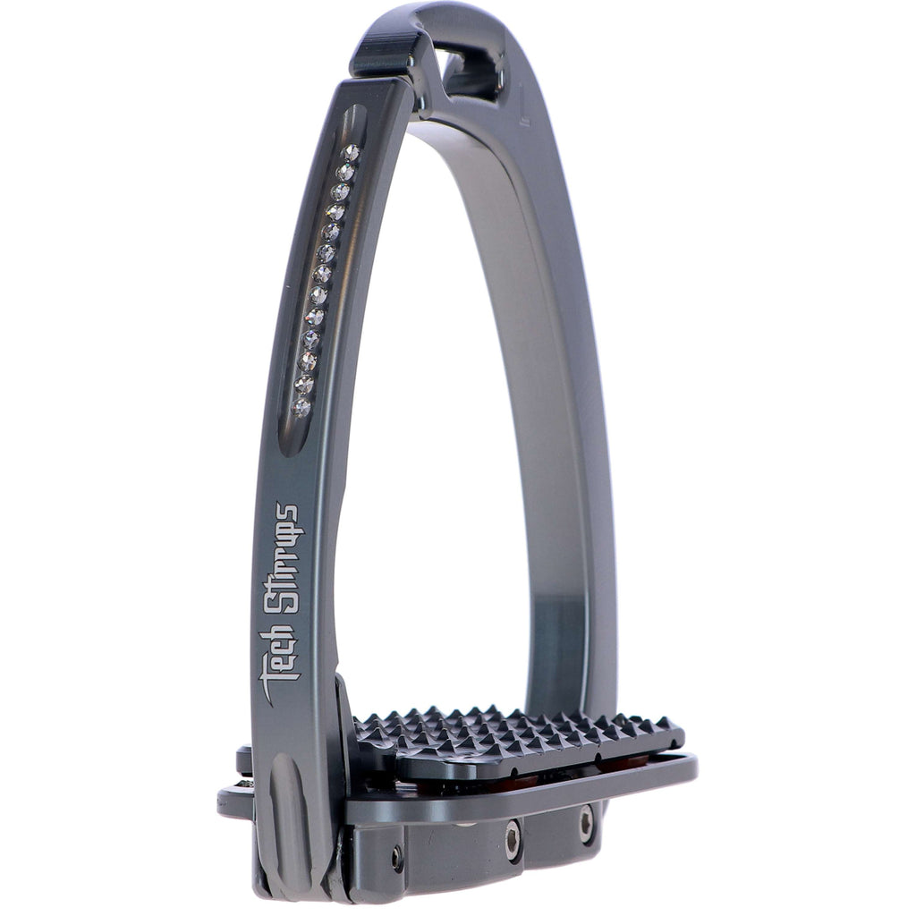 Tech Stirrups Staffe Venice Plus Swarovski Titanio