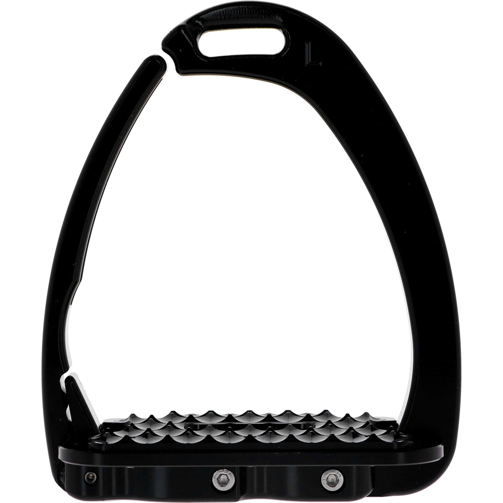 Tech Stirrups Staffe Venice Sloped Evo Swarovski Nero