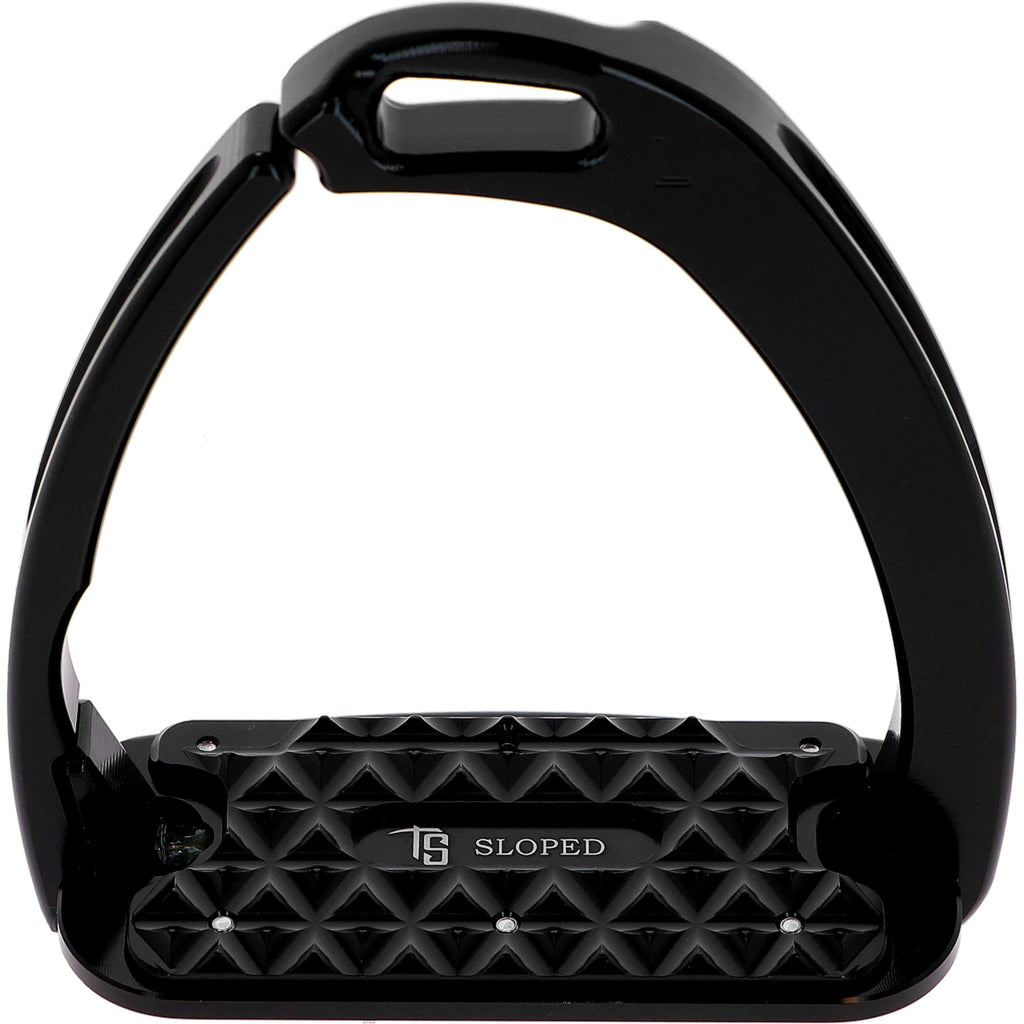 Tech Stirrups Staffe Venice Sloped Evo Swarovski Nero