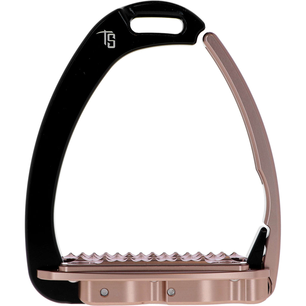 Tech Stirrups Staffe Venice Sloped Evo Swarovski Nero/Oro rosa
