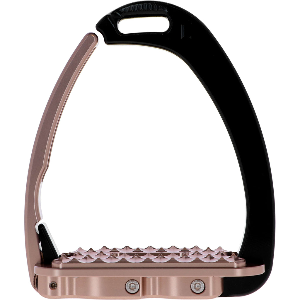 Tech Stirrups Staffe Venice Sloped Evo Swarovski Nero/Oro rosa