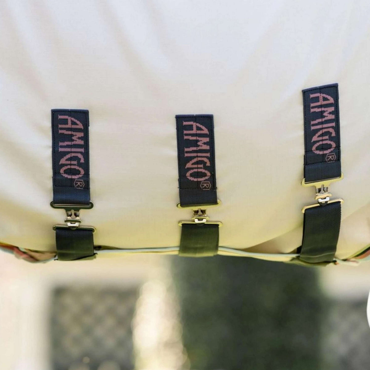 Amigo Felpa con cappuccio Ripstop Pony Argento/Lime/Blu marino/Rosa/Blu