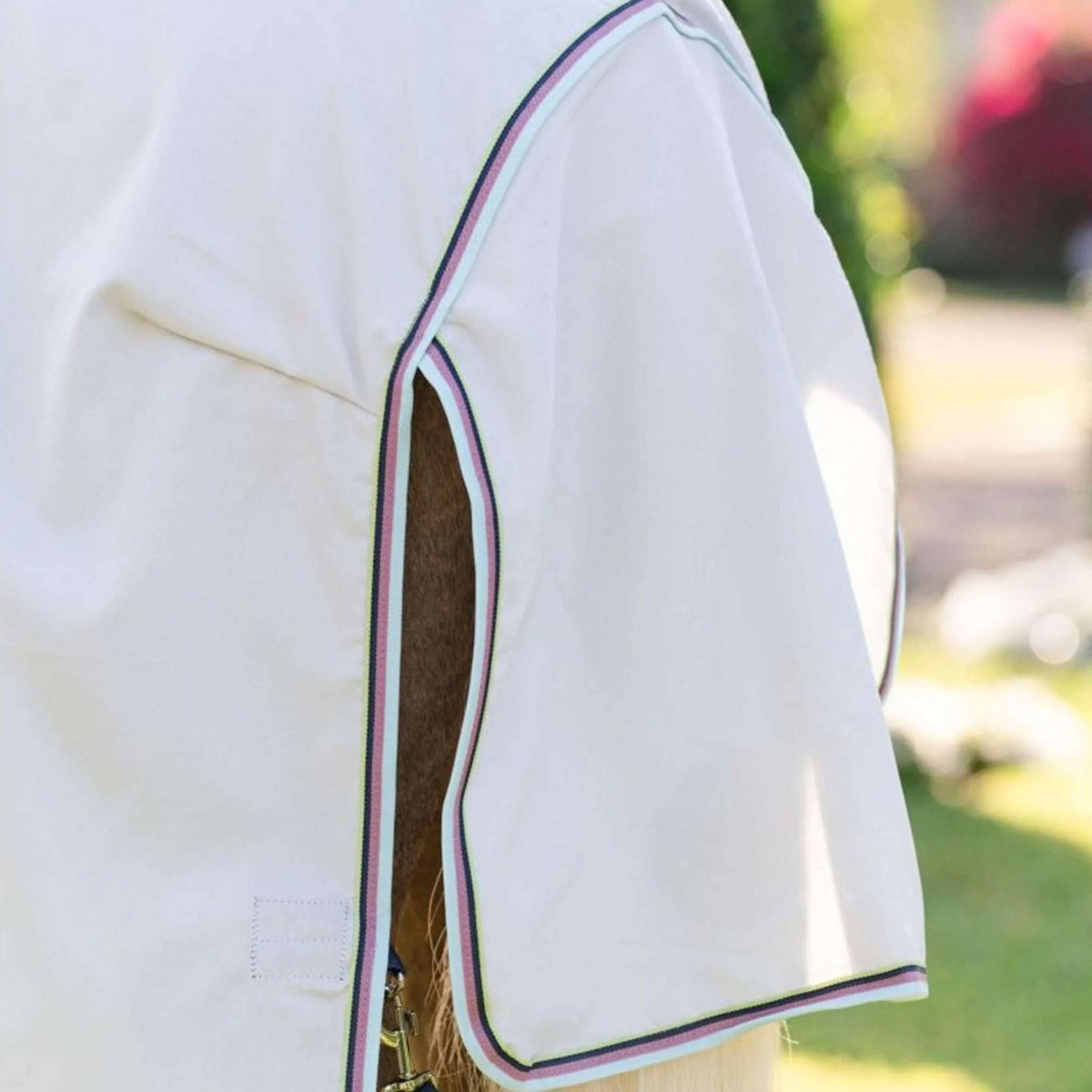 Amigo Felpa con cappuccio Ripstop Pony Argento/Lime/Blu marino/Rosa/Blu