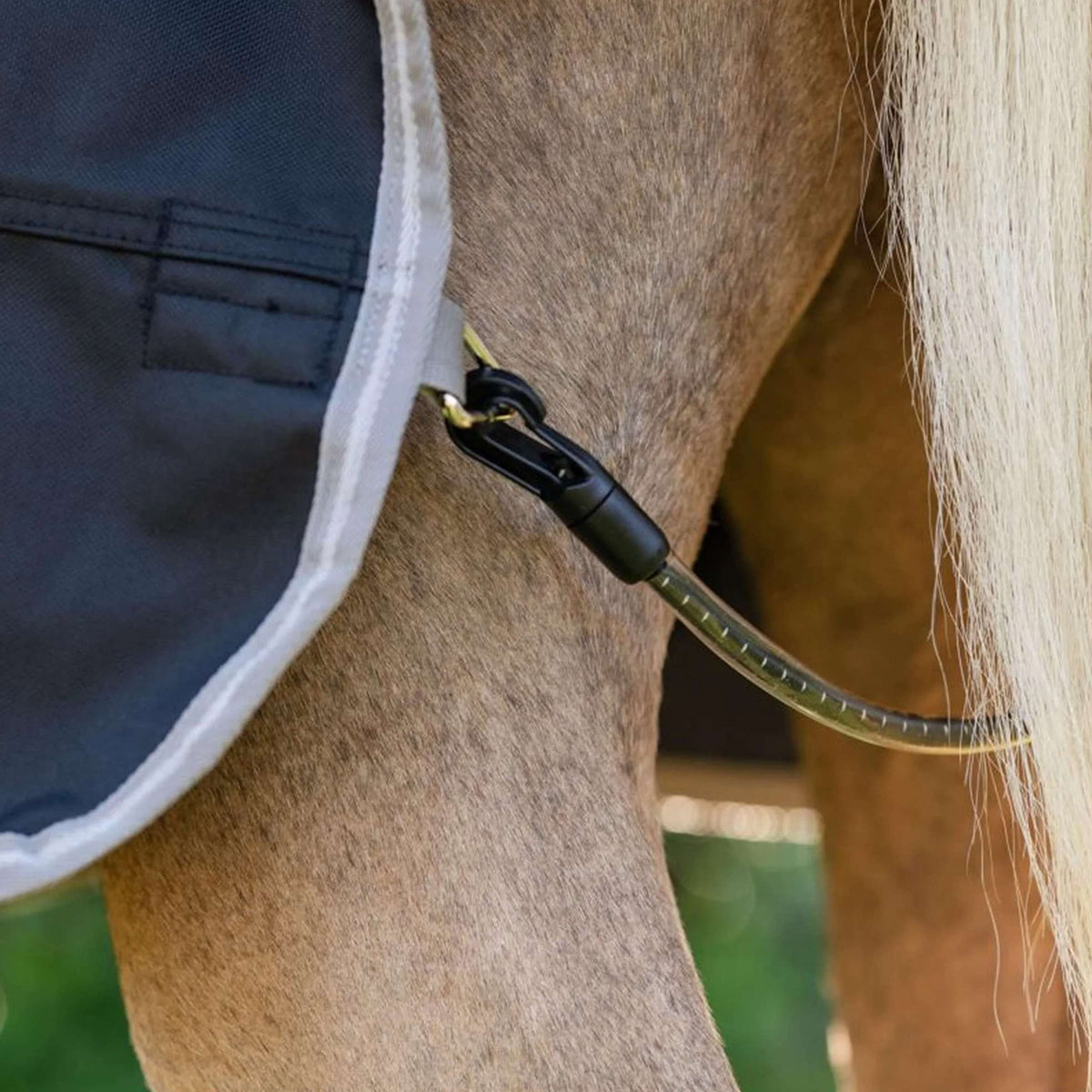 Amigo Turnout 1200D Plus Pony 0g Nero/Grigio Titanio/Argento