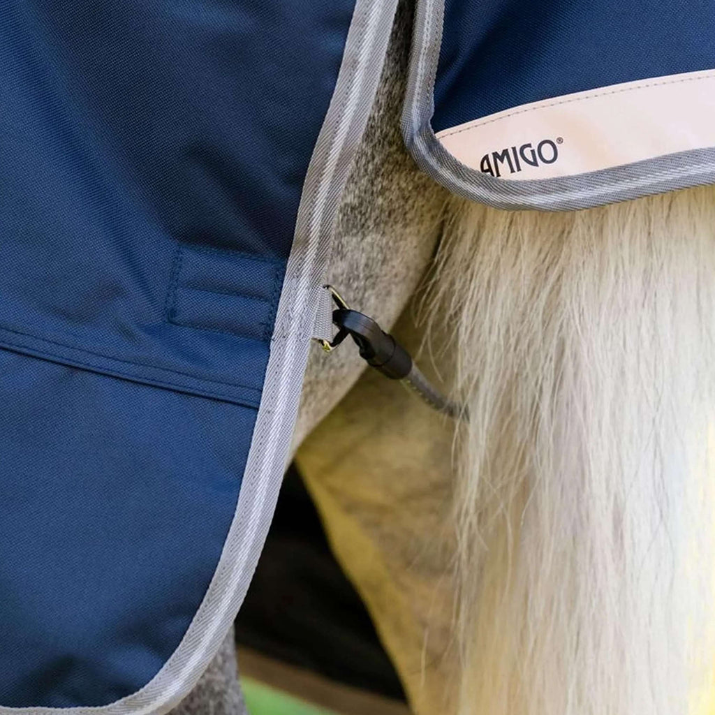 Amigo Turnout 1200D Plus Pony 0g Blu marino/Grigio titanio/Argento