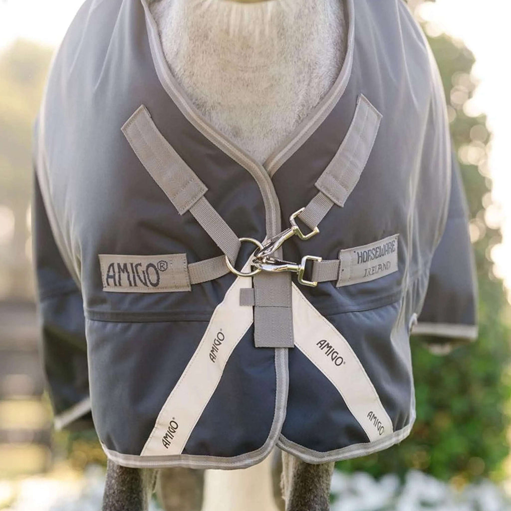 Amigo Turnout 1200D Plus Pony 0g Blu marino/Grigio titanio/Argento