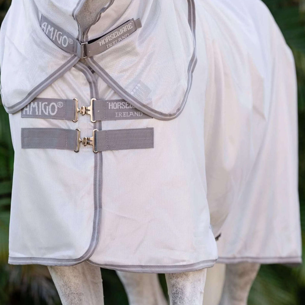 Amigo Coperta Antimosche Integrated Argento/Grigio Titanio/Argento