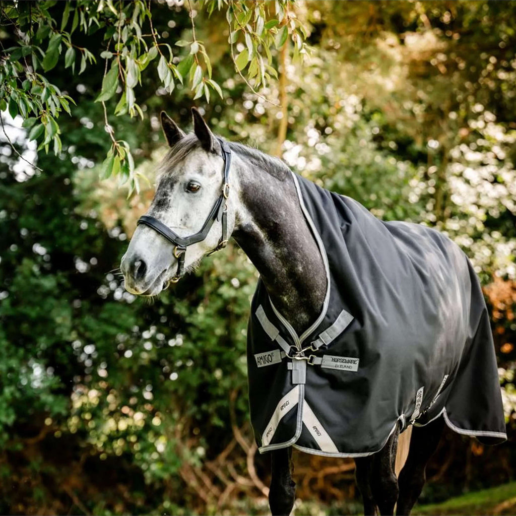 Amigo Wug Turnout 1200D 50g Nero/Grigio Titanio/Argento