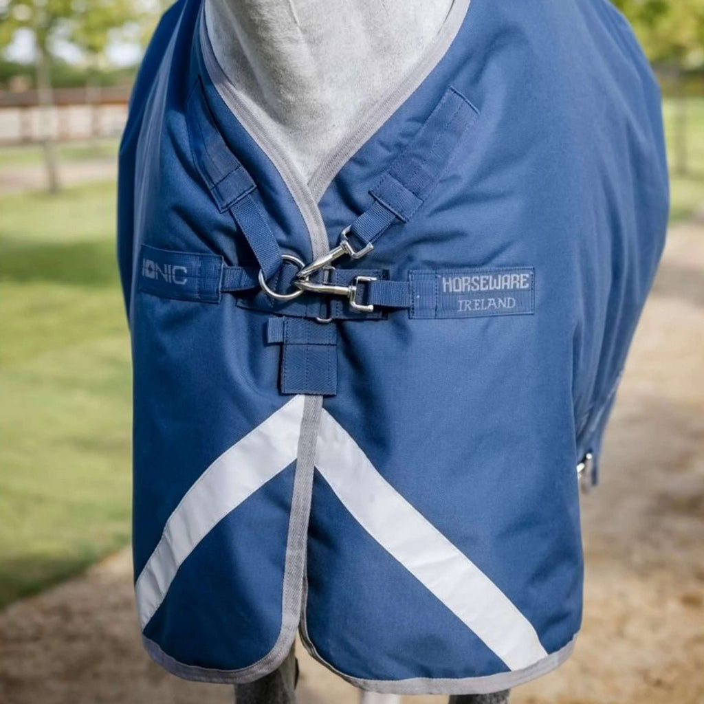 Horseware Partecipazione alla terapia Ionic 100g Blu imperiale/Argento/Blu marino