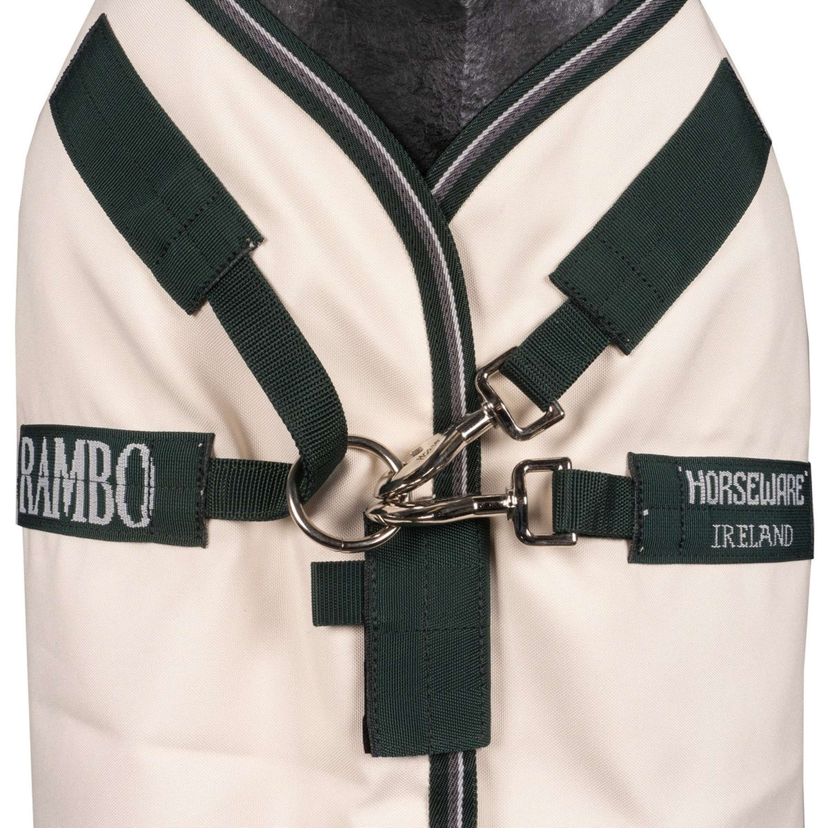 Rambo Hoody Gesso/verde cacciatore/argento