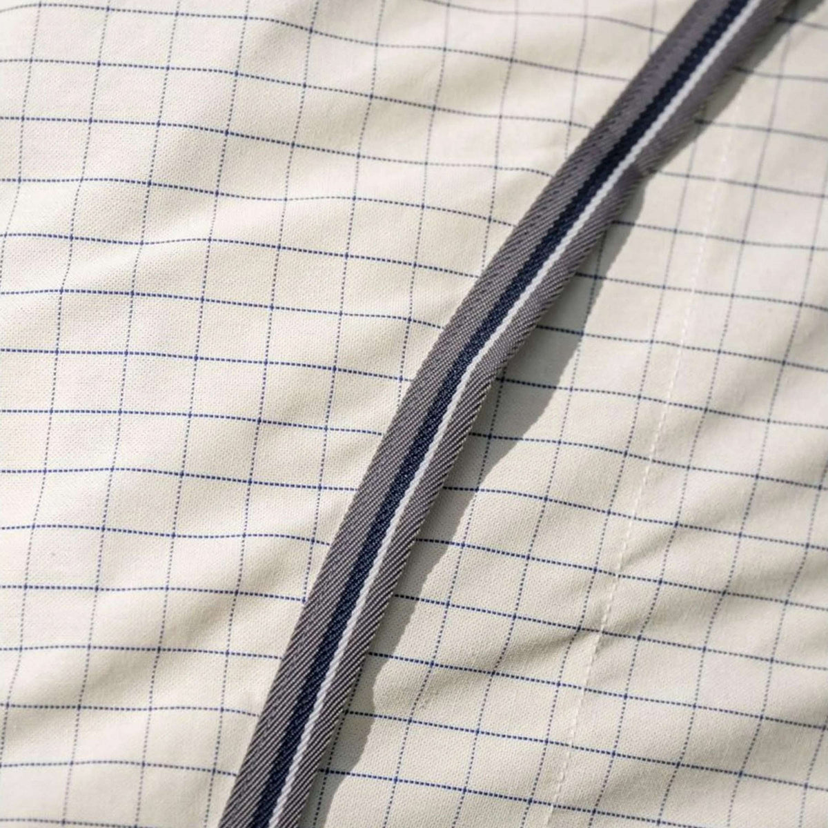 Rambo Optimo Supreme Summer Sheet Plus Check blu scuro/Grigio temporale/Argento