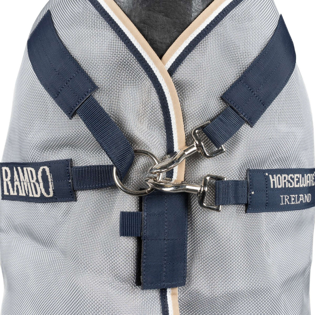Rambo Protettore Argento/Blu scuro/Bianco/Beige