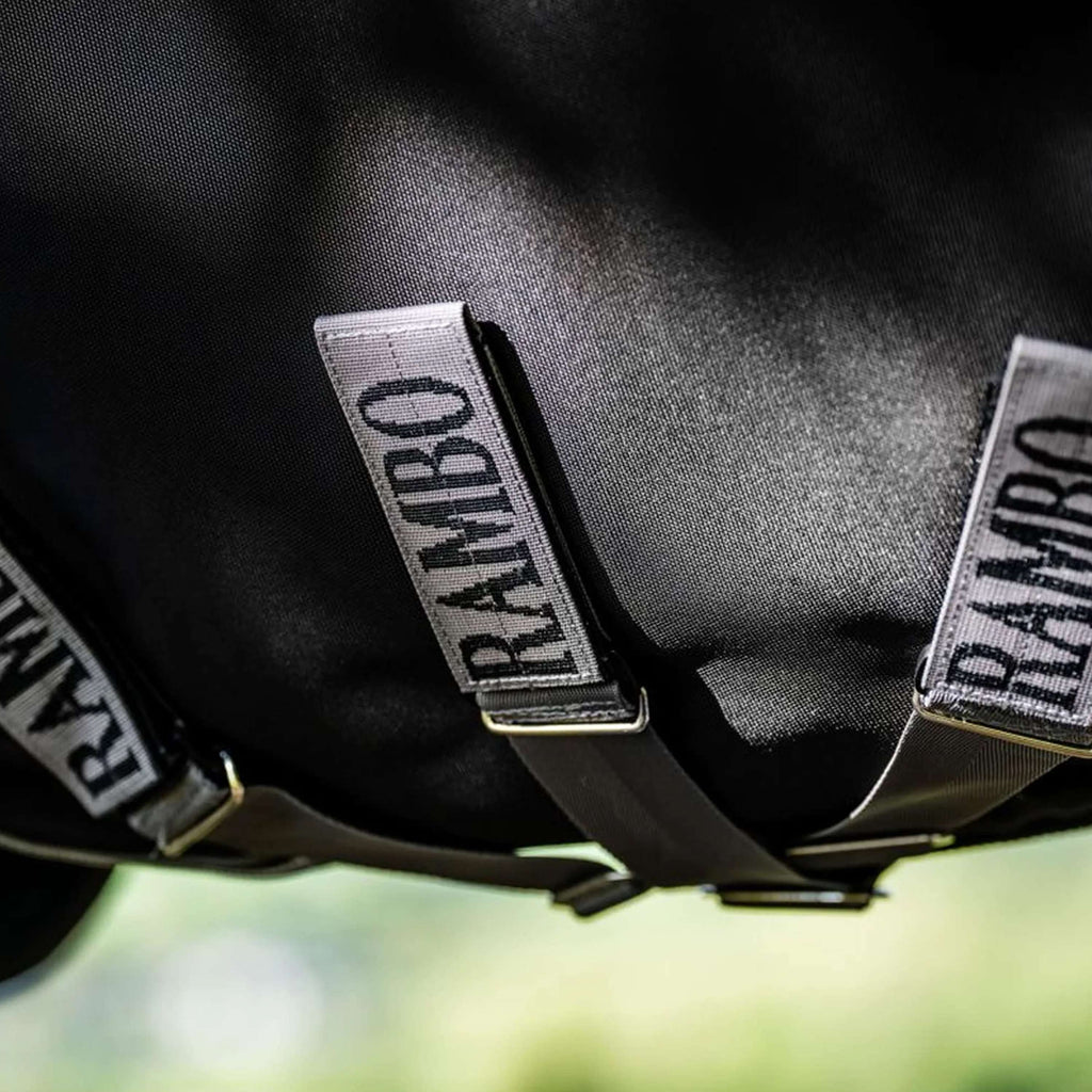 Rambo Turnout 1680D 50g Nero/Grigio temporale/Argento