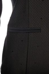 HKM Giacca da Competizione Crystal Nero