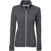 PK International Felpa con cappuccio e zip Performance Robinson Carbone