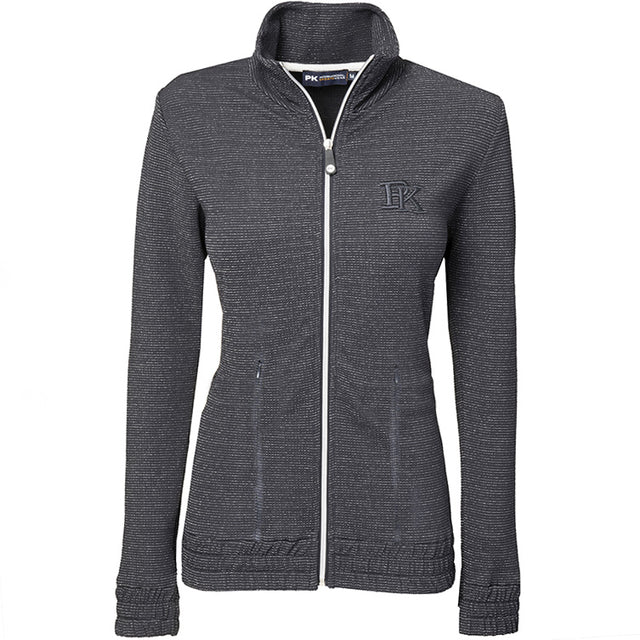 PK International Felpa con cappuccio e zip Performance Robinson Carbone