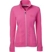 PK International Felpa con cappuccio e zip Performance Robinson Fluo Pink
