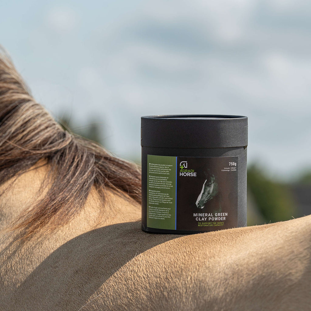 Agradi Horse Argilla Verde in Polvere
