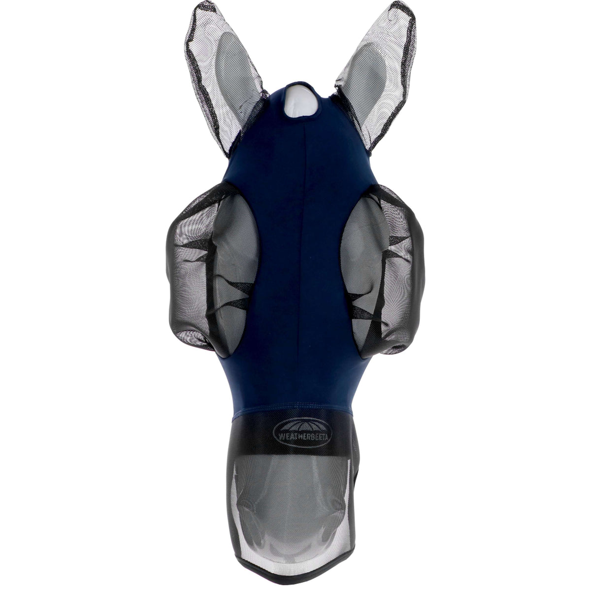 WeatherBeeta Maschera per Mosche ComFiTec Luxe Bug Eye Saver con Orecchie e Naso Blu marino/nero