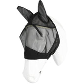 EQUITHÈME Maschera per Mosche Supercut con Protezione UV Nero