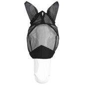 EQUITHÈME Maschera per Mosche Supercut con Protezione UV Nero