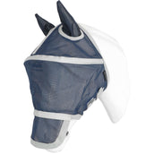 EQUITHÈME Maschera Antimosche Hoop con Protezione UV Navy