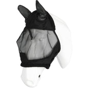 EQUITHÈME Maschera per Mosche Teddy UV Protection Nero