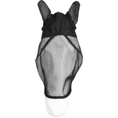 EQUITHÈME Maschera per Mosche Anatomic con Protezione UV Nero