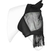 EQUITHÈME Maschera per Mosche Franges con Protezione UV Nero